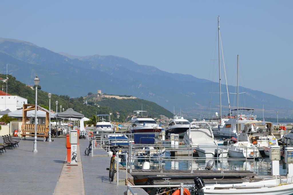 Galanis Studios And Apartments Platamonas Bagian luar foto