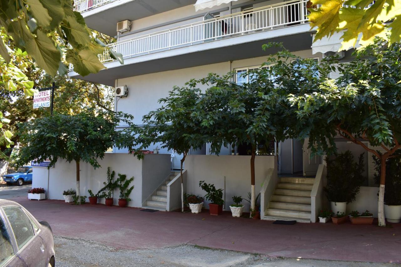 Galanis Studios And Apartments Platamonas Bagian luar foto