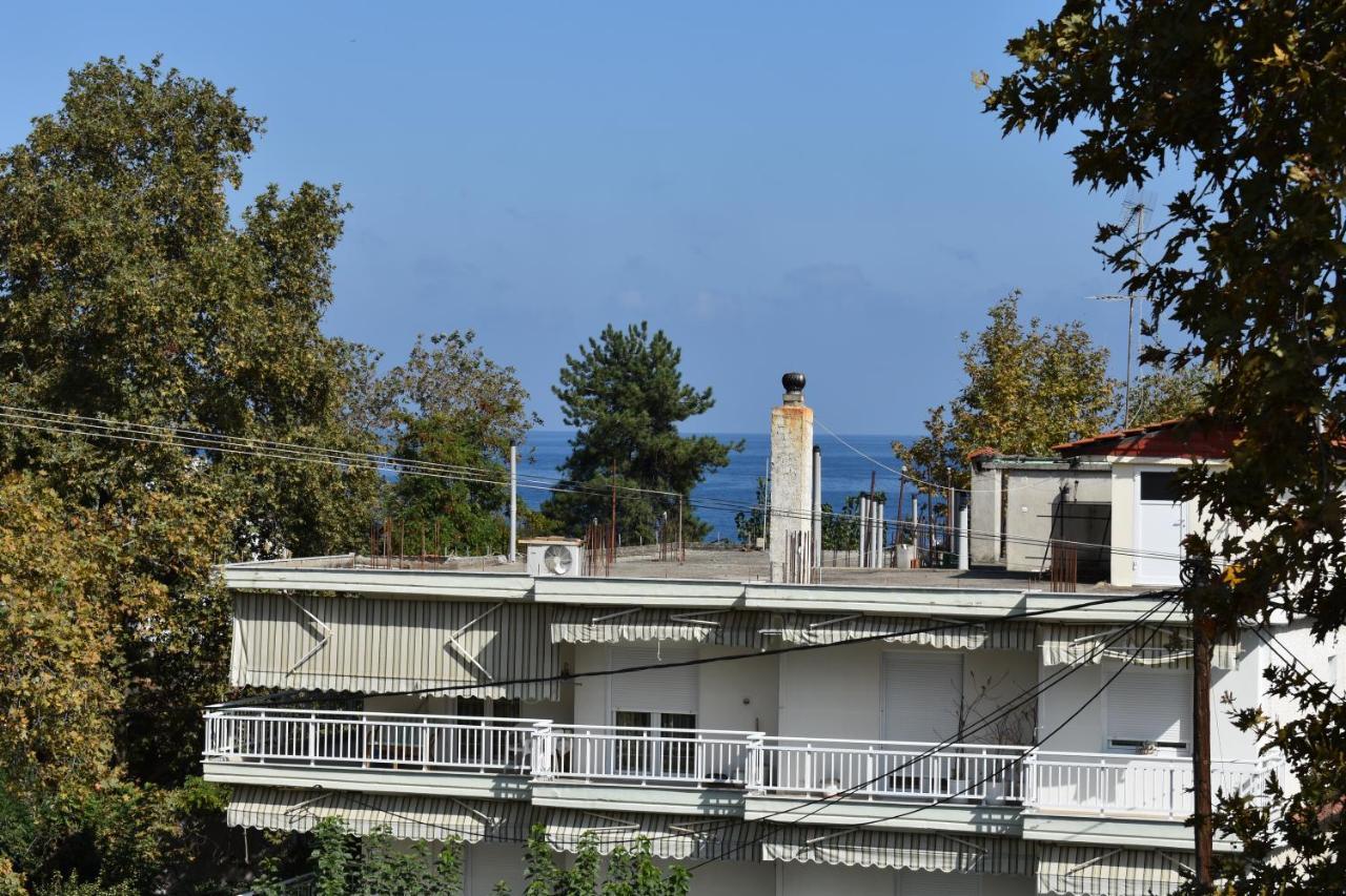 Galanis Studios And Apartments Platamonas Bagian luar foto