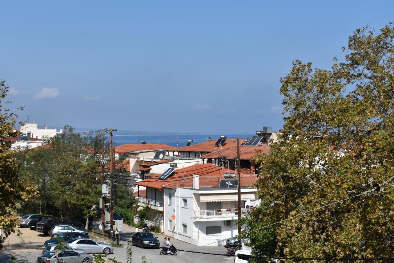Galanis Studios And Apartments Platamonas Bagian luar foto